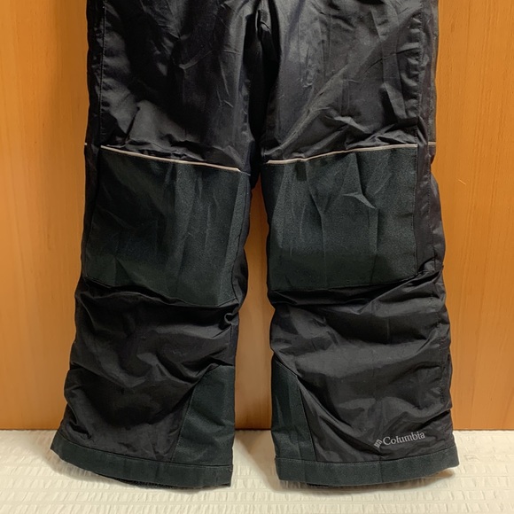 (Youth S) Columbia Freestyle Snow Pants - Unisex - Black - Picture 4 of 16